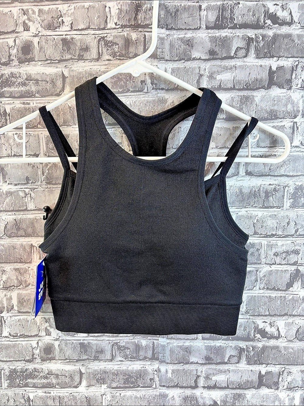 JoyLab Black Racerback Sports Bra Size XS NWT